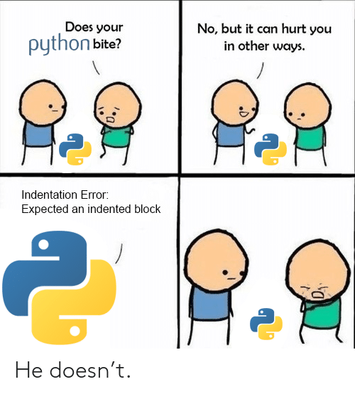 does your python bite