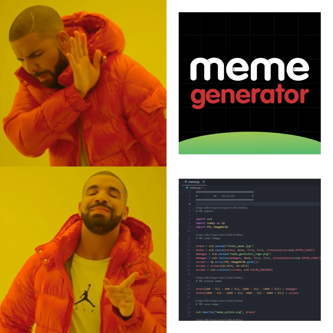 python meme