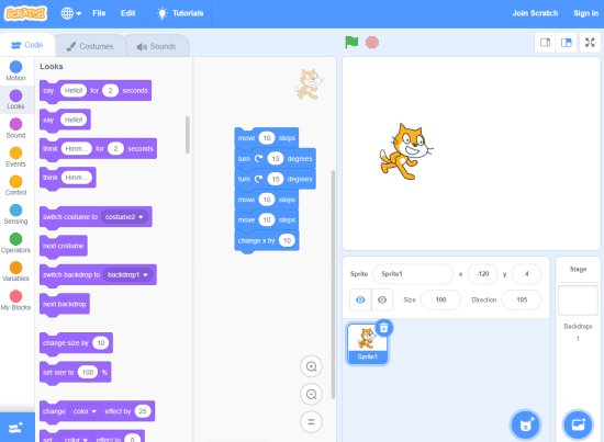 scratch - free online coding game for kids