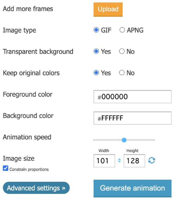 animizer - best transparent gif maker