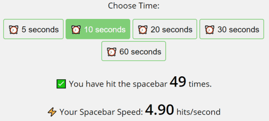 click speed test