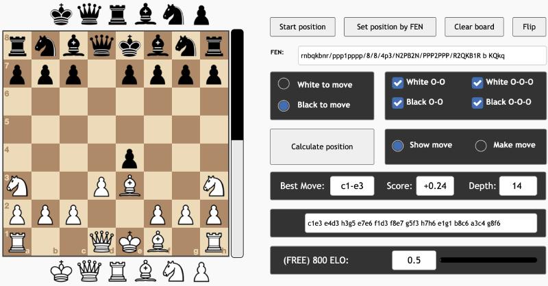 next chess move calculator