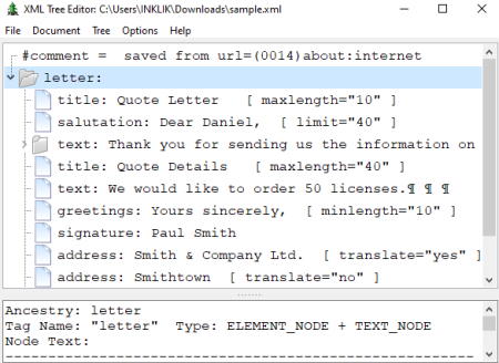 xml tree editor - best xml viewer