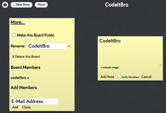 pinside - online corkboard