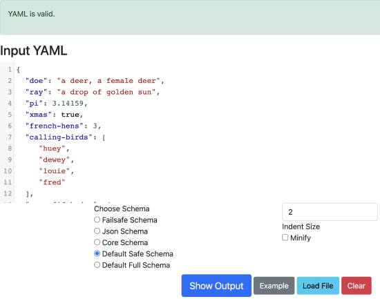 textcompare - yaml editor and validator