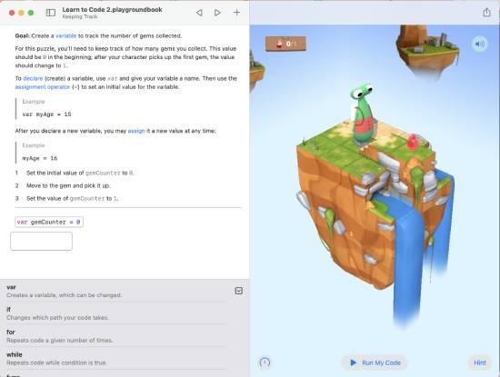 swift playgrounds