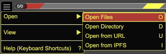 kthoom comic reader - open files