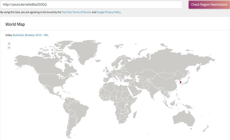 youtube region restriction checker tools