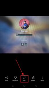 Edit an image in inbuilt smartphone photo editor