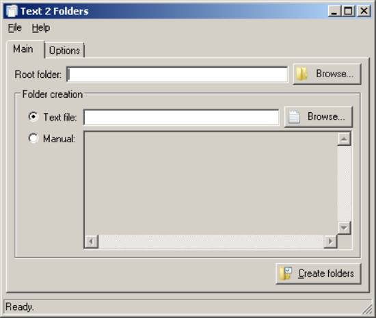 Text-2-Folders