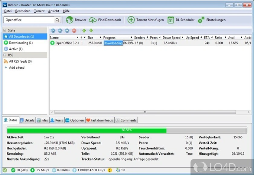 bitlord - magnet file downloader