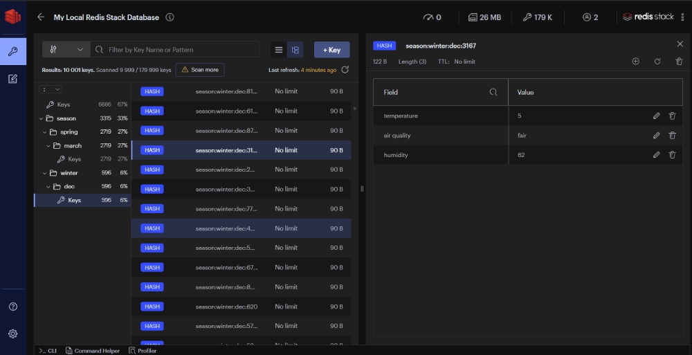 redis insight - redis gui client