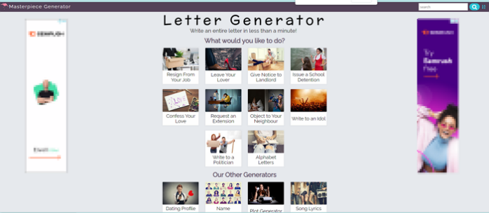 7 Best Formal Letter Generator Websites