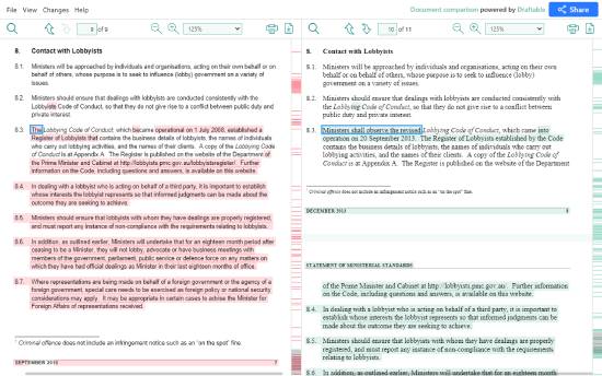 draftable - document comparison software