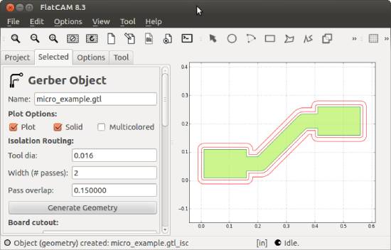 flatcam - pcb prototyping