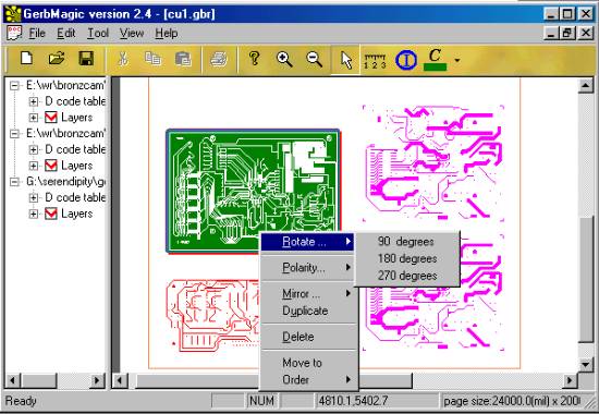 gerbmagic - gerber viewer windows