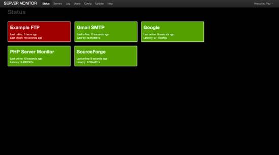 php server monitor