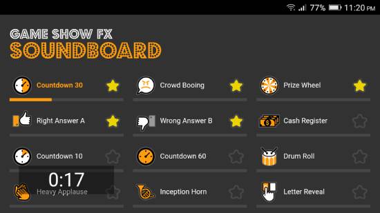 game show fx soundboard