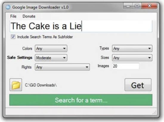 google image downloader