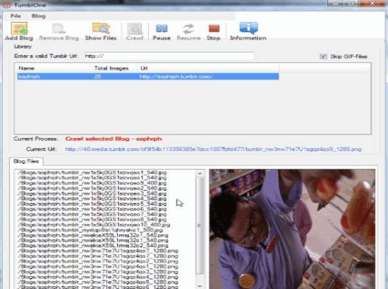 tumblone - bulk image downloader