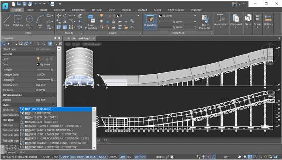 nanocad interface