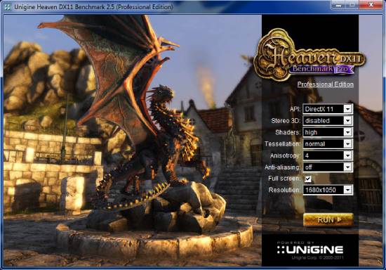 heaven unigine - free benchmark software