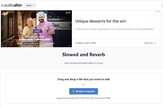 audioalter slowed reverb generator websites