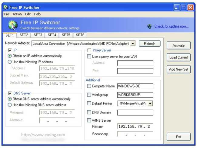 free ip switcher windows software