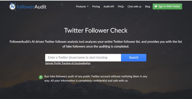 followeraudit - twitter followers audit