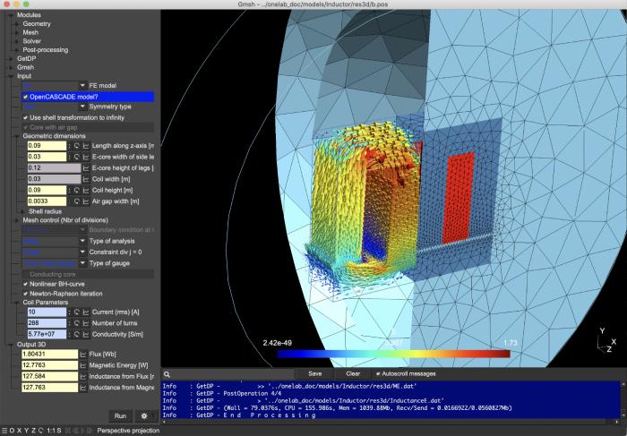 gmsh - free 3d image viewer