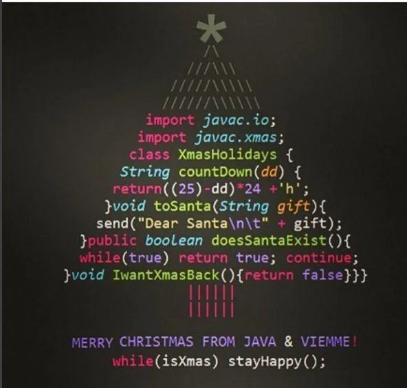 horrible Java Xmas Tree