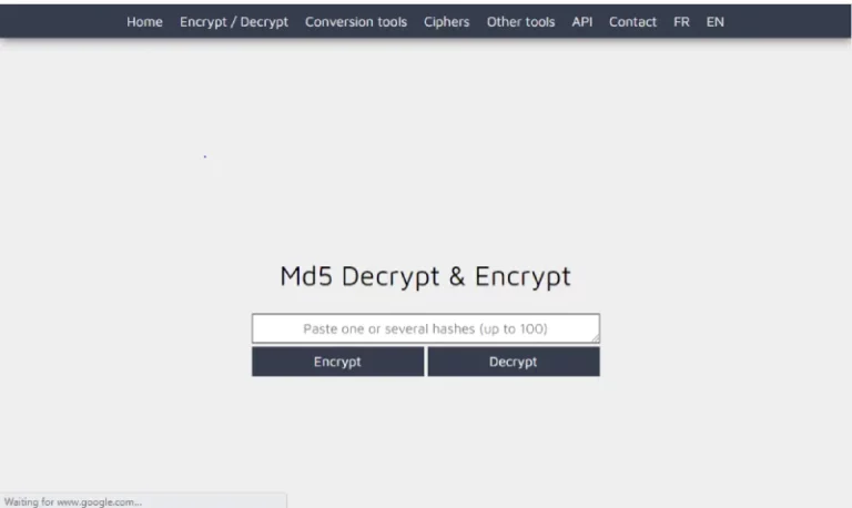 md5decrypt