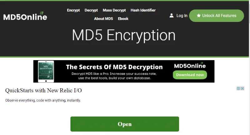 md5online decrypt md5