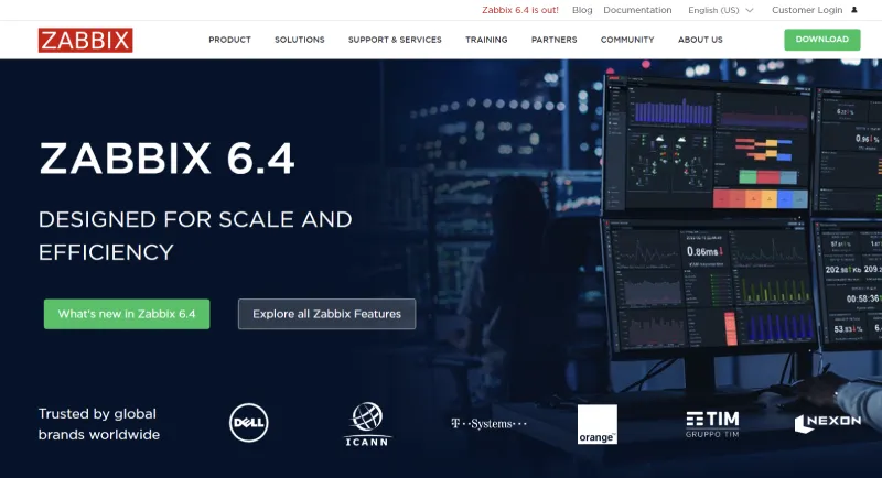 zabbix - networking monitoring solution