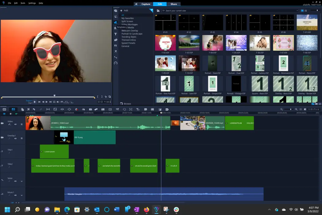 corel videostudio 4k video editor