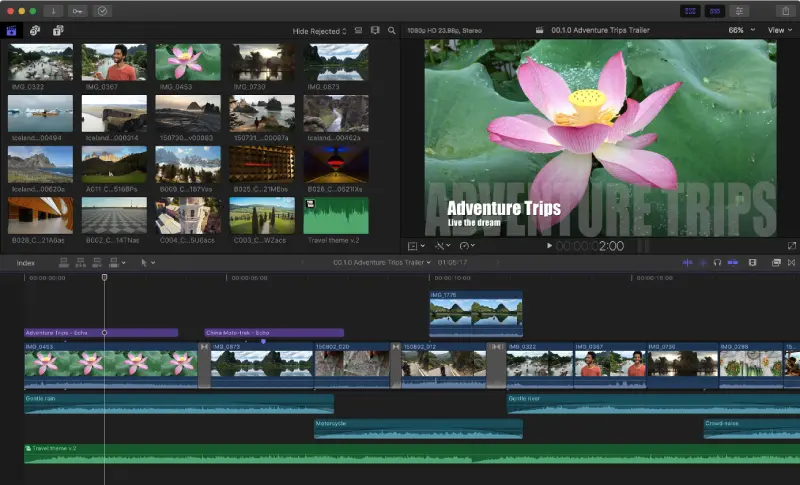 final cut pro x - 4k video editor