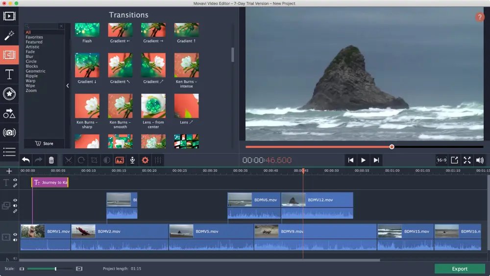 movavi 4k video editing software