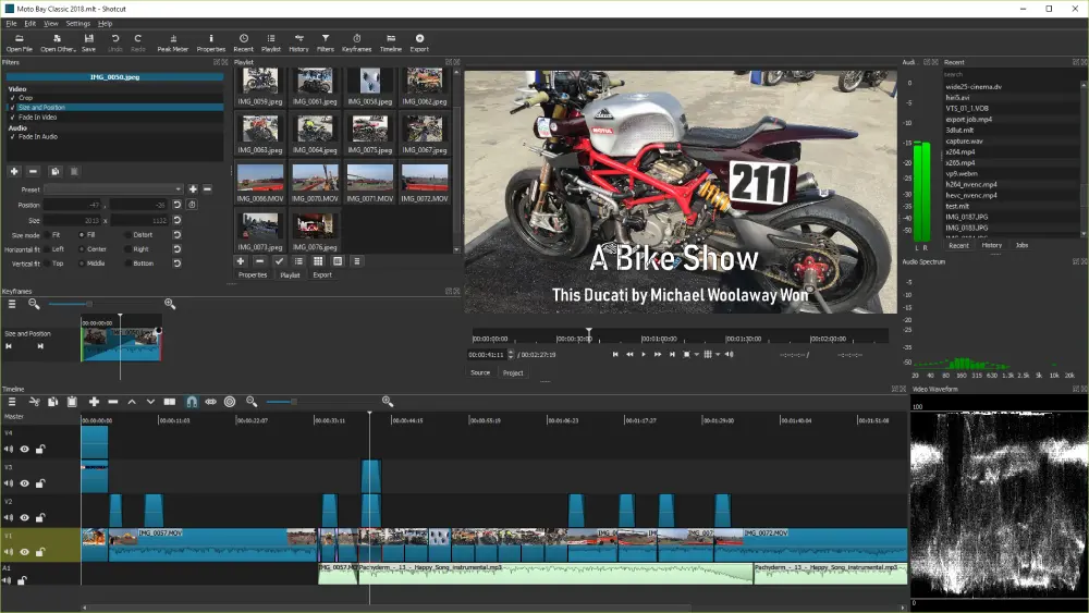 shotcut video editor